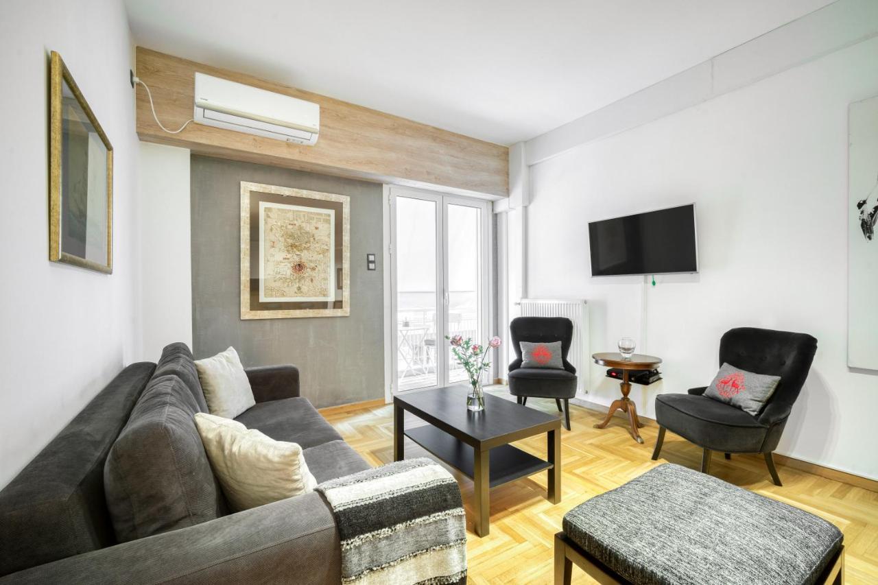 Delightful Stylish Two Bedroom Condo In Hip Area Of Central Athene Buitenkant foto
